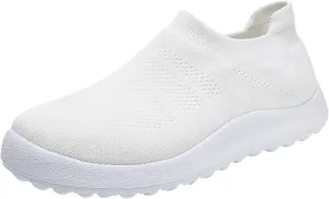 Women's Sneakers Size 8 Slip On Fashion Sneakers for Women 2023 Platform Slip On Walking Tennis Shoes for Women with Arch Support Women's Sneakers Wide Fit Zapatos Deportivos De Mujer para El Gym