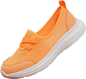 Womens Soft Sole Mesh Comfort Orthopedic Arch Support Slip Breathable Walking Wedges Sneakers Shoes