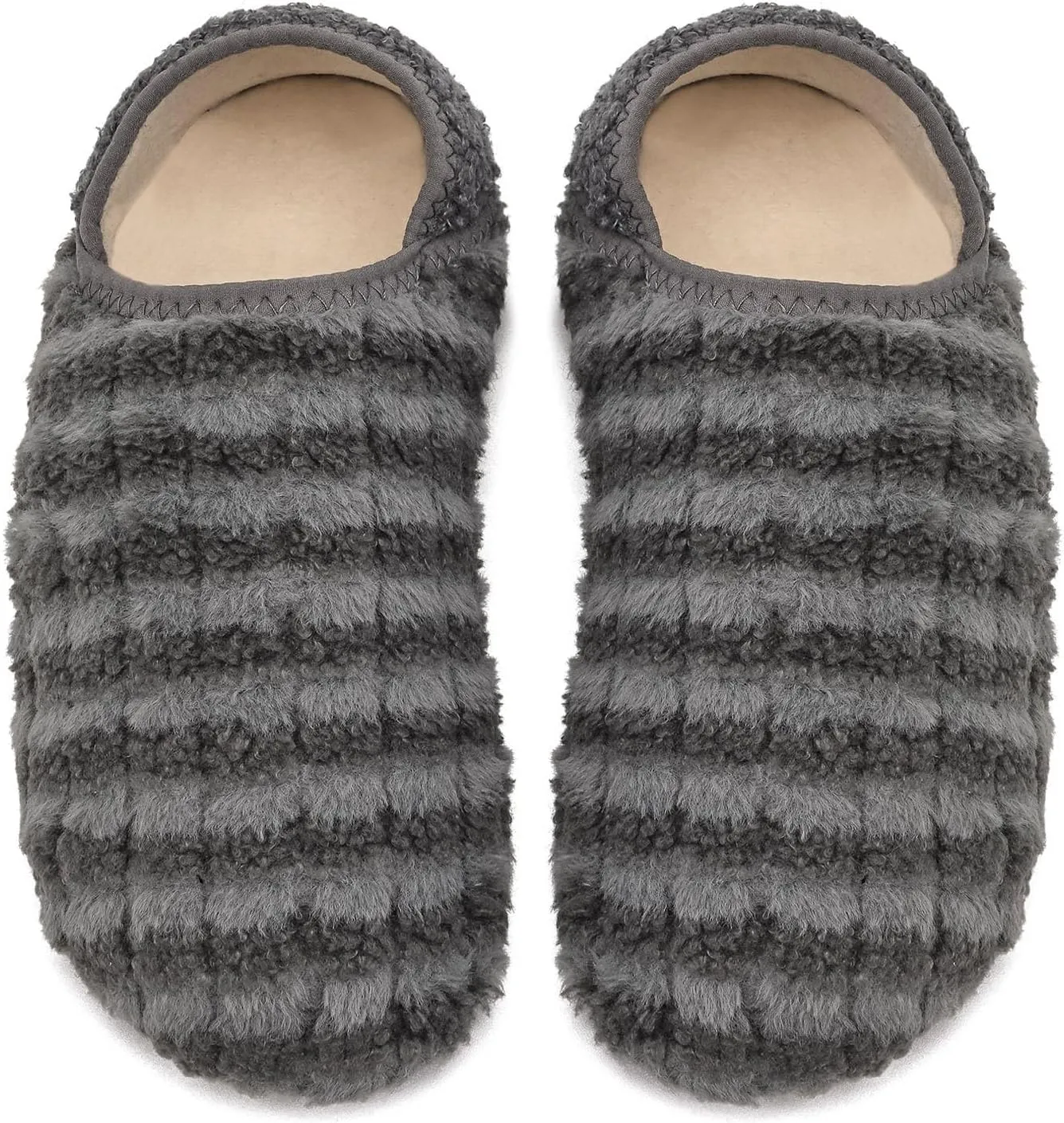 Women's Sparkly Flat Shoes Indoor Cotton Bag Heels Socks Shoes Soft Soled Home Warm Furry Yoga Dancing Slip
