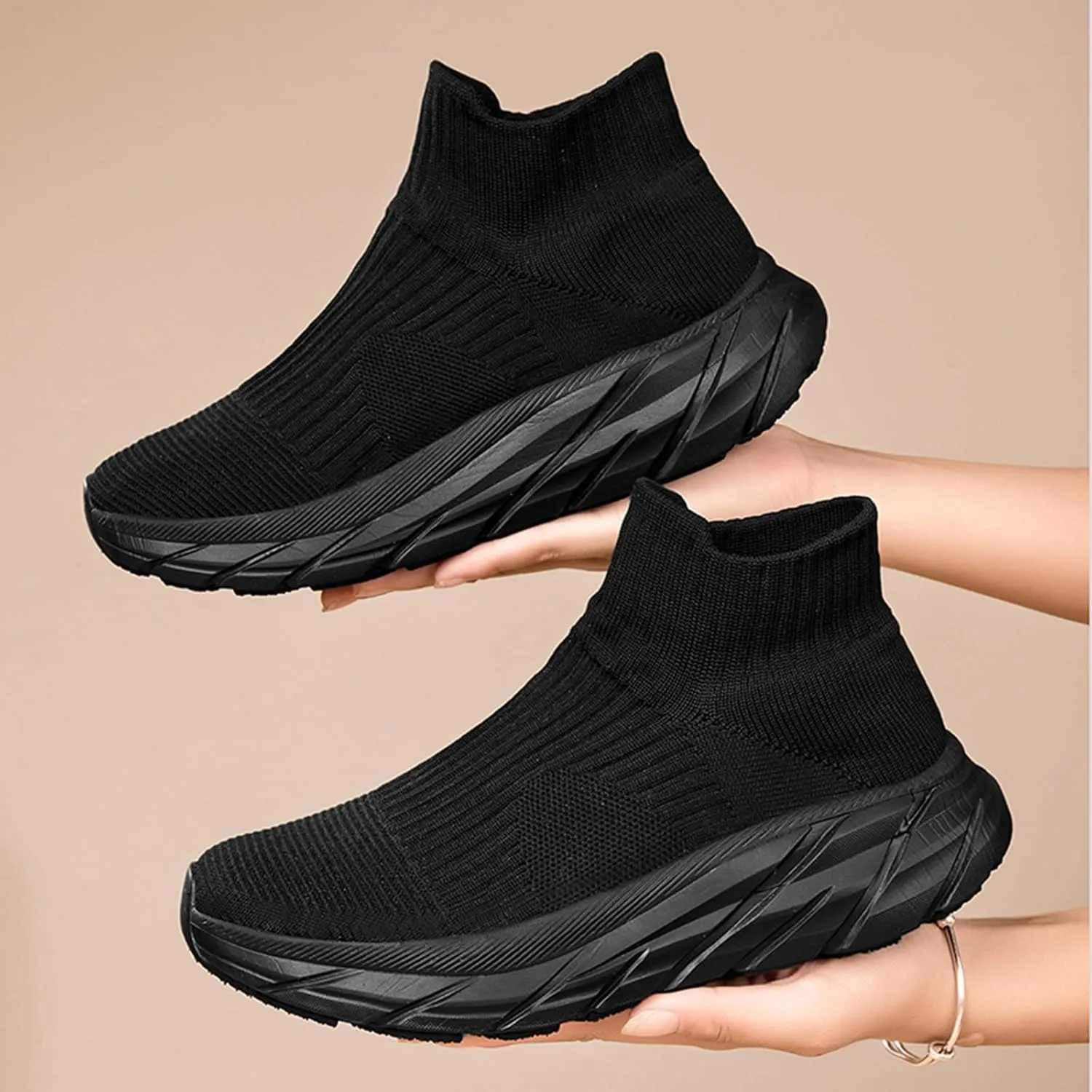 Women’s Supportive Running Shoes Non Slip Lightweight Casual Breathable Tennis Shoes Lightweight Workout Shoe