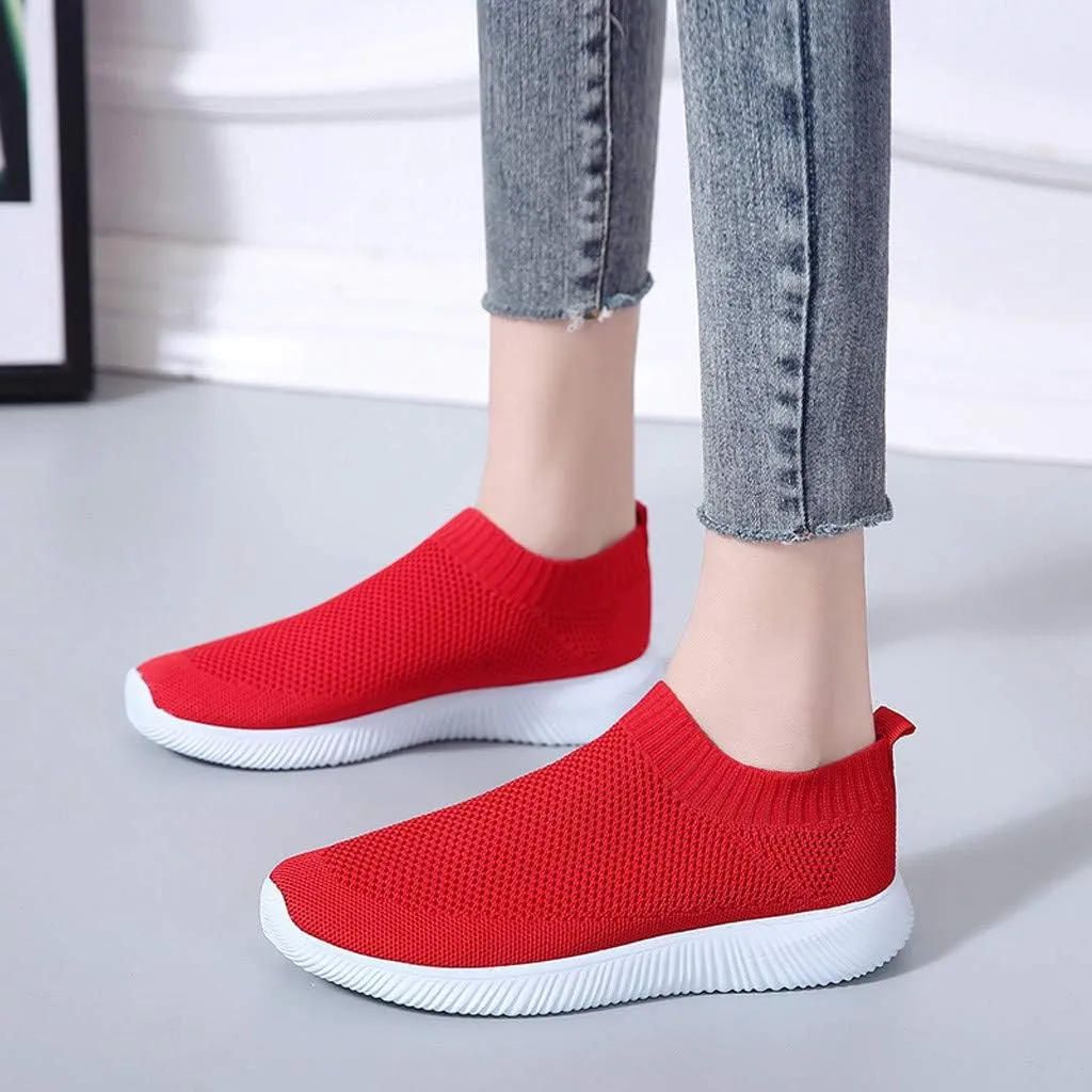 Womens Walking Shoes Wide Diabetic Shoes Slip On Shoes Women Mesh Ladies Casual Shoes Slip On Sneakers Platform Tennis Shoe Loafers Casual Slip On