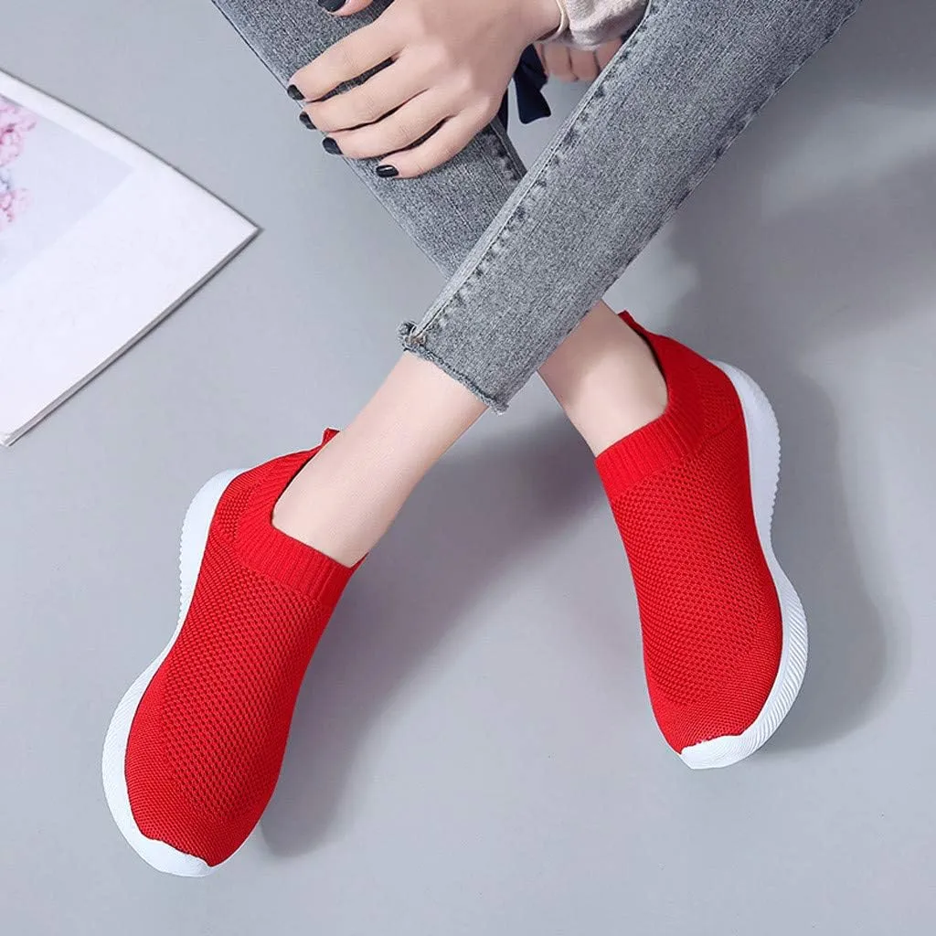 Womens Walking Shoes Wide Diabetic Shoes Slip On Shoes Women Mesh Ladies Casual Shoes Slip On Sneakers Platform Tennis Shoe Loafers Casual Slip On