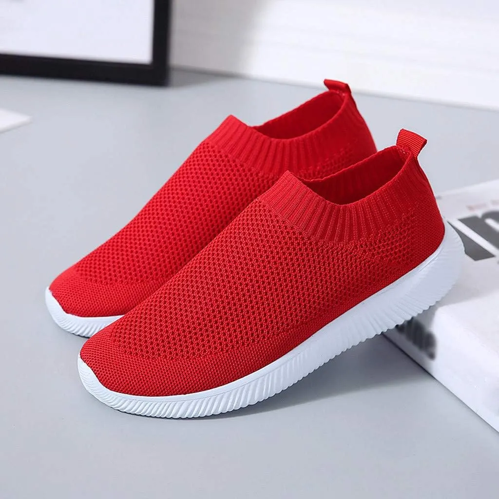 Womens Walking Shoes Wide Diabetic Shoes Slip On Shoes Women Mesh Ladies Casual Shoes Slip On Sneakers Platform Tennis Shoe Loafers Casual Slip On