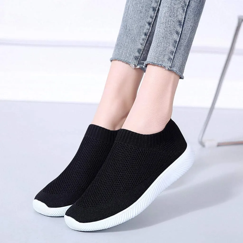 Womens Walking Shoes Wide Diabetic Shoes Slip On Shoes Women Mesh Ladies Casual Shoes Slip On Sneakers Platform Tennis Shoe Loafers Casual Slip On