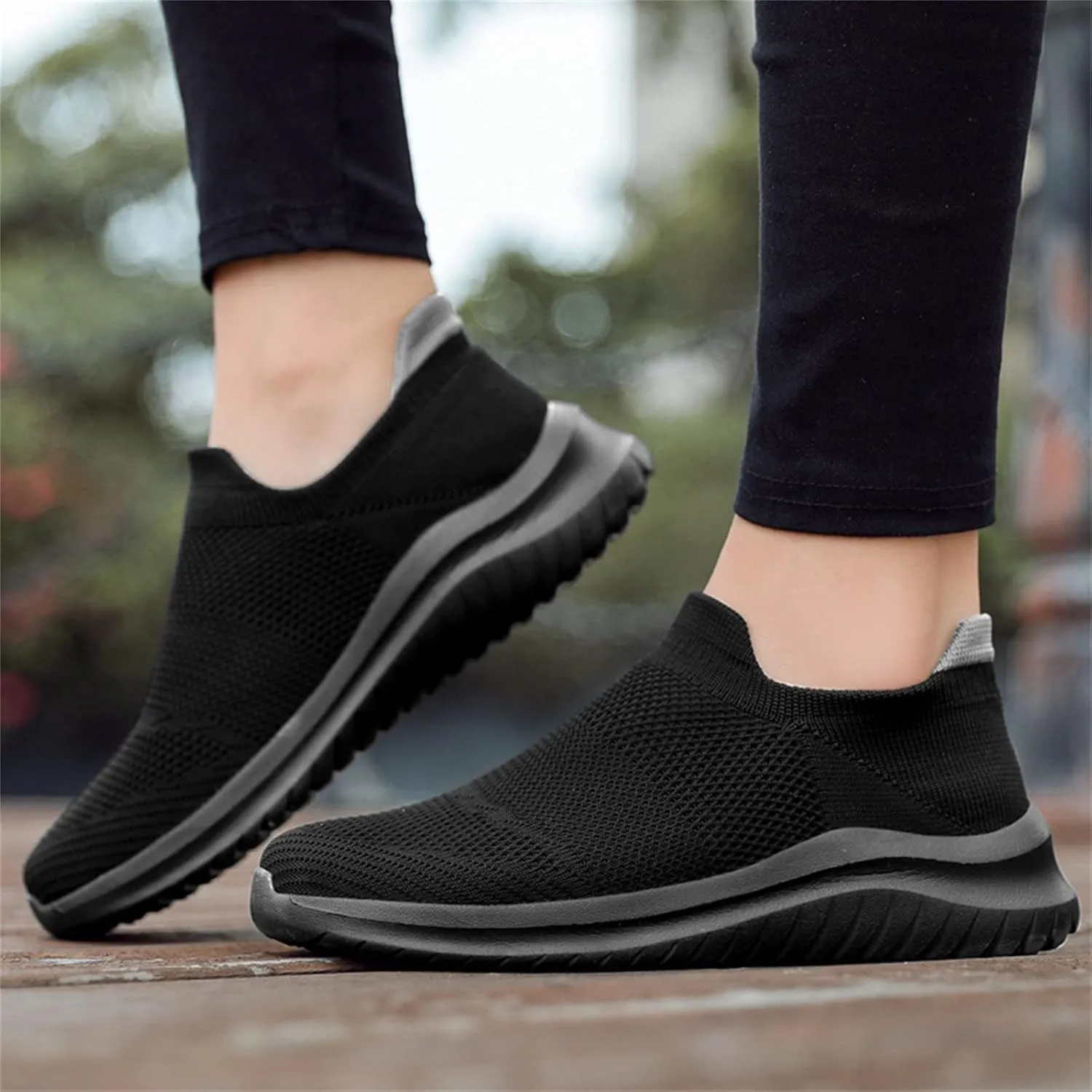 Womens Walking Shoes Wide Diabetic Shoes Slip On Shoes Women Mesh Ladies Casual Shoes Slip On Sneakers Platform Tennis Shoe Loafers Casual Slip On