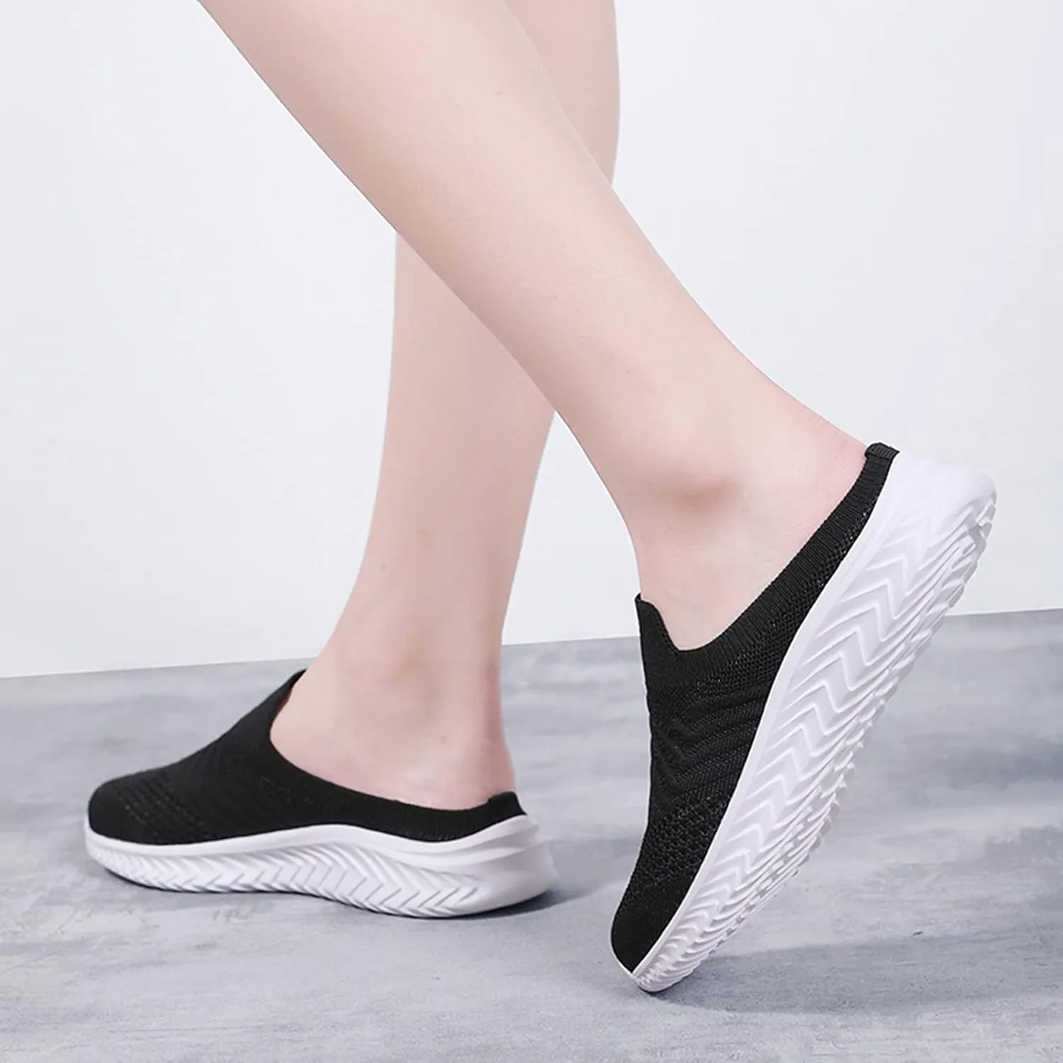 Womens Walking Tennis Shoes,Women's Air Cushion Slip-On Walking Sneakers Shoes-Orthopedic Diabetic Walking Shoes