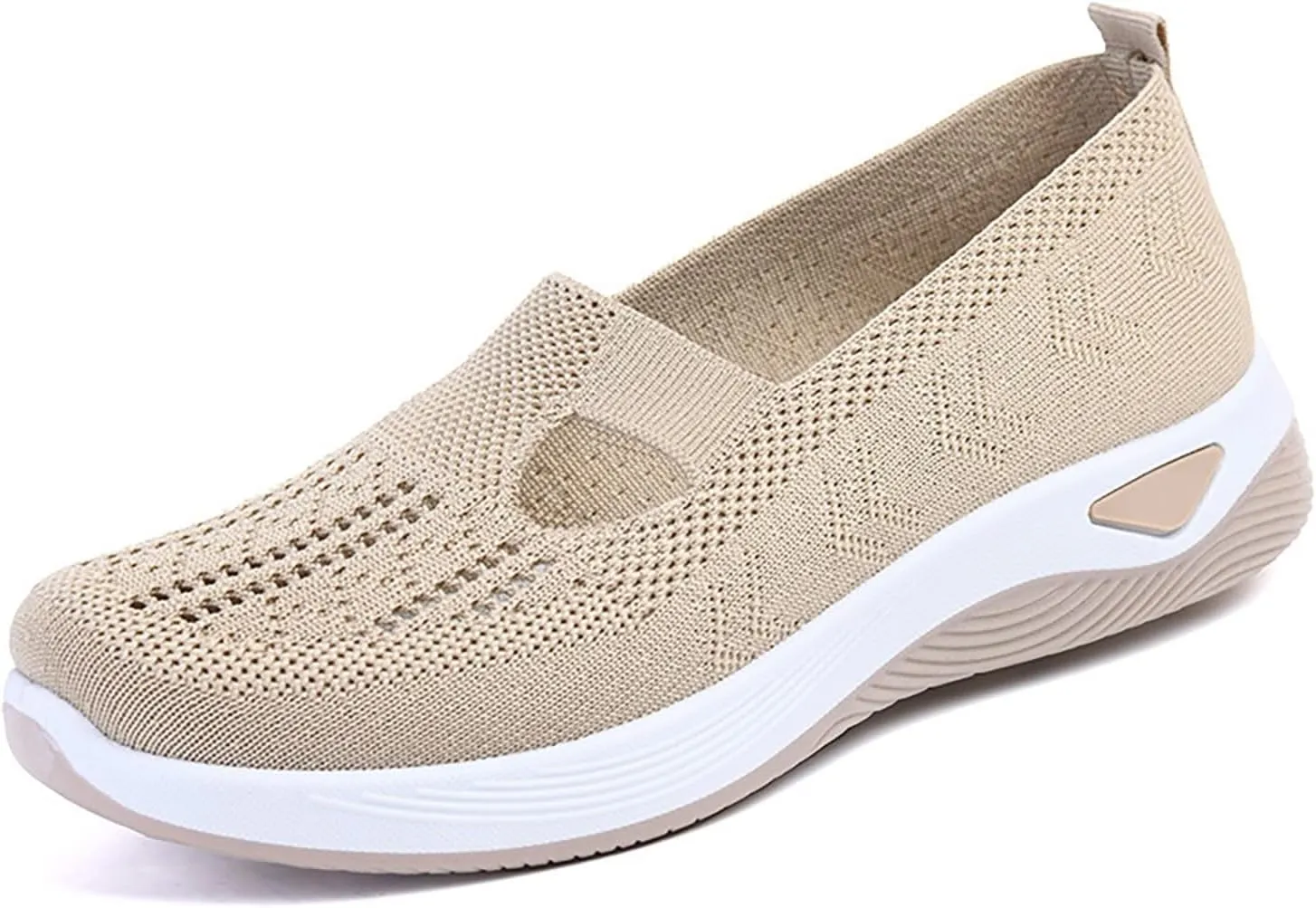 Women's Woven Orthopedic Breathable Soft Shoes Mens Dress Shoes Wide Feet Casual Shoes Slip On Women's Fashion Sneakers Slip On Tennis Shoe Loafers Casual Slip On