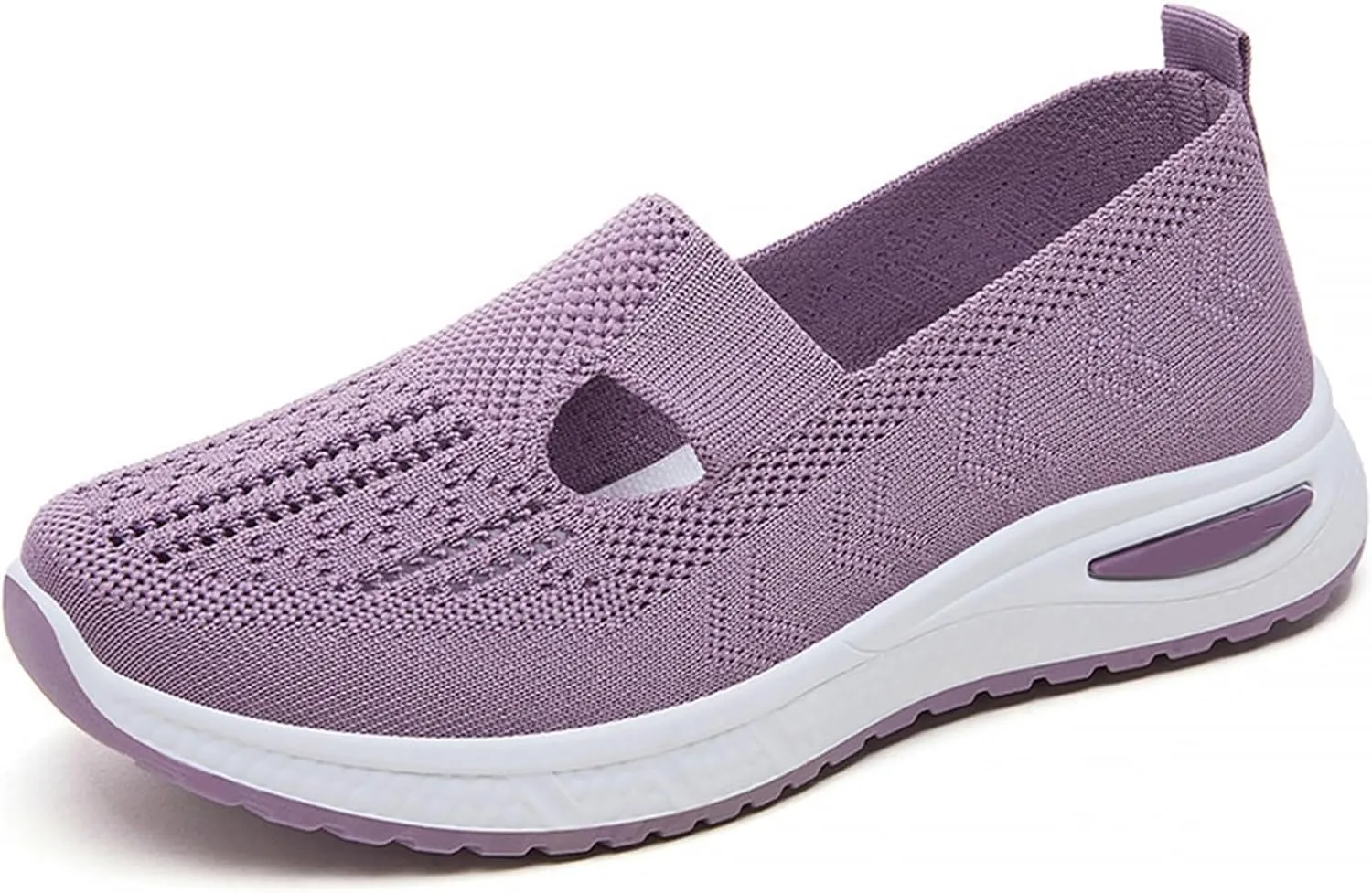 Women's Woven Orthopedic Breathable Soft Shoes Womens Tennis Shoes Slip On Casual Shoes for Fall Slip On Sneakers Slip On Tennis Shoe Loafers Casual Slip On