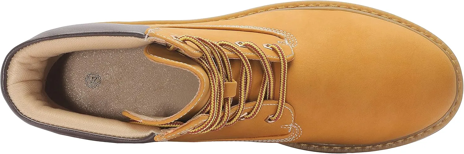 YZ Women's Durable Waterproof Work Boots Comfortable NonSlip Outdoor Hiking Boots with Padded Ankle Support